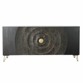 Buffet Colonial DKD Home Decor Negro Dorado 45 x 75 x 160 cm Precio: 795.89000051. SKU: B1DXKN9RYH