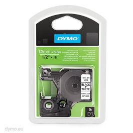 Dymo Cinta Poliester Permanente D1 16959, Negro Sobre Blanco, 12 mm x 5.5 mm Precio: 17.5000001. SKU: B1GJEPT9EE
