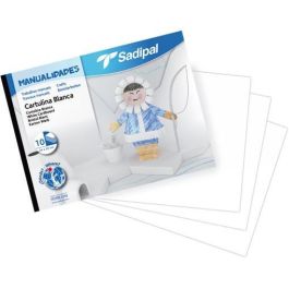 Sadipal Bloc De Cartulina Color 32x24 cm Para Manualidades 10H Blanco Precio: 1.79000019. SKU: B16R488JNH