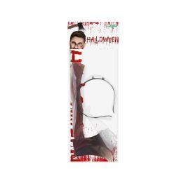 Diadema Halloween Hacha Ensangrentada 31 cm para Disfraces de Terror Adulto