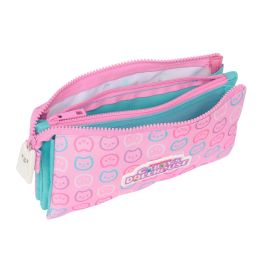 Bolso Escolar Portatodo Safta Triple Gabby S Dollhouse Party 120x220x30 mm