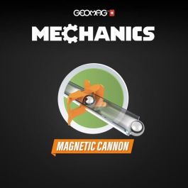 Geomag AAABS15635 - Juego de Construcción Magnético ¡Desafío Mecánico Gol! - 96 Piezas - Plástico Reciclado