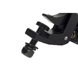Algamlight Pack 24 Ganchos Universales Negros para Estructuras Ø42-60mm de Aluminio, Carga Máx 100 kg, Certificado TÜV