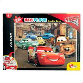 Puzzle Infantil Cars Doble cara 108 Piezas 70 x 1,5 x 50 cm (6 Unidades) Puzzle Infantil Cars Doble cara 108 Piezas 70 x 1,5 x 50 cm (6 Unidades)