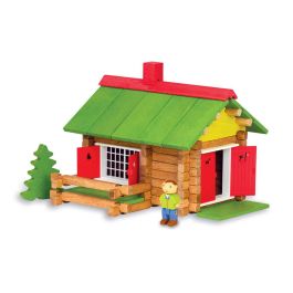 Jeujura My Wooden Chalet 100 Piezas - Conjunto de Construcción de Madera Natural y Teñida Mixta a Partir de 5 Años Precio: 42.50000007. SKU: S7163277
