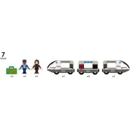 Brio World RAV7312350360875 Tren TGV INOUI SNCF - Circuito de Madera Brio World RAV7312350360875 Tren TGV INOUI SNCF - Circuito de Madera
