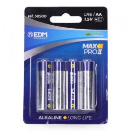 E3-38500 Pila Alkalina AA LR06 1.5V Long Life Blister 4 Unidades Precio: 1.88999943. SKU: S7915715