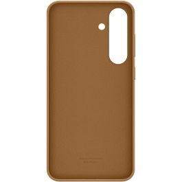 Samsung EF-VS936PFEGWW Funda Kindsuit para Galaxy S25+ de 6.7 Pulgadas, Imitación Piel, Color Camel/Marrón