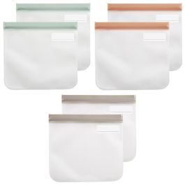 Day Juego de 2 Bolsas Conservar 23x21 con Cierre Zip Herméticas Reutilizables