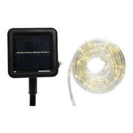 Tubo luminoso solar 4,95m 100 leds luz cálida lumineo