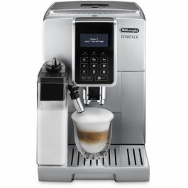 Delonghi ECAM 350.75.S Cafetera Espresso Dinamica Plata con Pantalla Táctil y Jarra de Leche