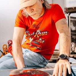 Camiseta Radikal Revolution Out Run Roja Talla L RKOUT103L Camiseta Radikal Revolution Out Run Roja Talla L RKOUT103L