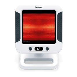 Beurer Lámpara Infrarrojos IL-60, Calentador Cerámico con Radiación 30x40cm, Ángulo 0-40°, Temporizador 15min