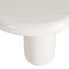 Mesa Centro Lacado Crema Dm Salón 118 X 68 X 37 cm