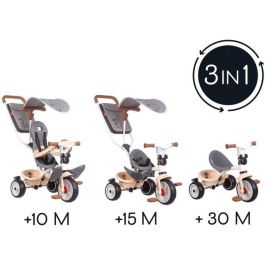 Smoby Triciclo Evolutivo Mickey Classic Paseo Plus para Bebé, Desde 10 Meses a 3 Años, Seguro y Robusto, Fabricado en España Smoby Triciclo Evolutivo Mickey Classic Paseo Plus para Bebé, Desde 10 Meses a 3 Años, Seguro y Robusto, Fabricado en España