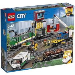LEGO Tren de Carga con Control Remoto City 60198 - Set completo con 4 Vagones, 33 Vías, Carretilla Elevadora y 6 Figuras Precio: 180.50000034. SKU: B1DQHZW2ZL