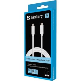Sandberg USB-C Charge Cable 1M, 100W Sandberg USB-C Charge Cable 1M, 100W