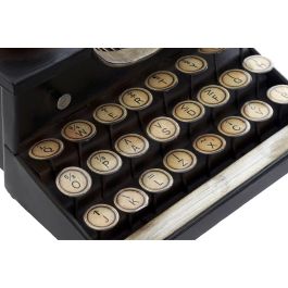 DKD Home Decor Figura Vintage Metal Negro 26 x 15 x 24 cm Hecho a mano Producto reciclable