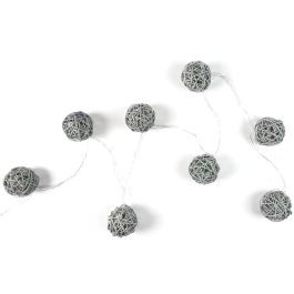 Home Deco Factory Guirnalda de 8 luces LED Ratán Gris, 2700K Precio: 5.50000055. SKU: B1BWTBFY4X