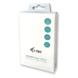 I-TEC Carcasa Externa Disco Duro SSD 2.5 Pulgadas USB-C 3.1 Gen 2 Negro 10 Gbit/s