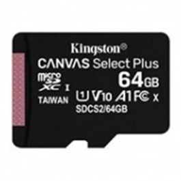 Tarjeta de Memoria Kingston CANVAS Select Plus 64GB microSD XC/ Clase 10/ 100MBs Precio: 9.5000004. SKU: S55092225