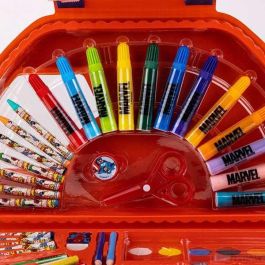 Cerdá Set Papelería Coloreable 50 Piezas Marvel