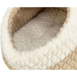 Cueva para gato Trixie Kaline Mio Marrón Crema 35 x 26 x 41 cm