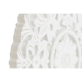 DKD Home Decor Decoracion Indio Blanco 6 x 40 x 30 cm (2 Unidades)
