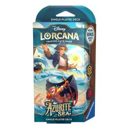 Ravensburger Juego Cartas Disney Lorcana TCG Azurite - Mazo de Inicio con 60 Cartas, Foil, Contadores y Reglas
