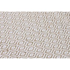 Alfombra Home ESPRIT Blanco Natural 120 x 1 x 180 cm