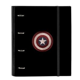 Carpeta Con Recambio Safta Din A4 Tapa Forrada 100 H 60 gr Cuadro 5 mm Capitan America Teen 270x35x320 mm Carpeta Con Recambio Safta Din A4 Tapa Forrada 100 H 60 gr Cuadro 5 mm Capitan America Teen 270x35x320 mm