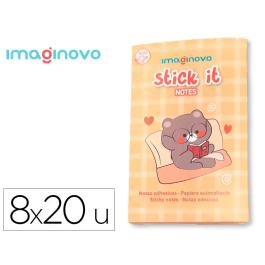 Imaginovo Stick It! Notebook Notas Adhesivas Osito Tamaños Surtidos 160 Unidades Diseño Fantasía Precio: 2.2748. SKU: B1ETKZFYHP