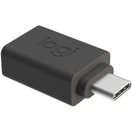 Logitech Adaptador USB-C a USB-A para Productos Inalámbricos, Receptores Unifying/Bolt, Laptops, Tablets y Móviles.