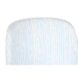 Silla Mediterraneo DKD Home Decor Azul Blanco 57 x 79 x 53 cm