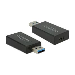 DeLOCK 65689 Adaptador USB 3.1 Gen 2 Tipo A Macho a USB Tipo C Hembra, 10 Gbps, Negro Precio: 29.7297. SKU: B1HMW8SKD7