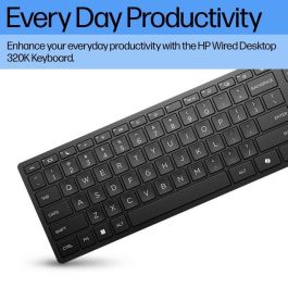 HP 320K USB Wired Keyboard - BEL HP 320K USB Wired Keyboard - BEL