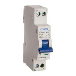 Solera Magnetotérmico 1 polo+neutro 20A 240V estrecho retractilado cbmm1n20