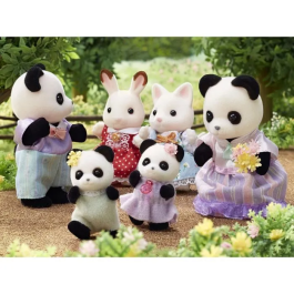 Sylvanian Families La Familia Panda para Niños con 4 Personajes Articulados Precio: 39.49999988. SKU: B1BBXD9RVV
