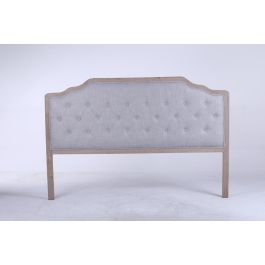 Cabecero de Cama DKD Home Decor Gris claro Roble 180 x 10 x 120 cm Precio: 287.59000006. SKU: S3040768