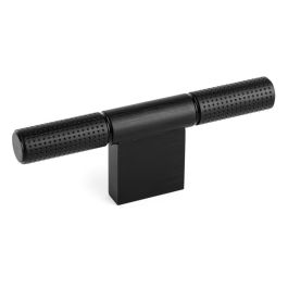 Pomo Aluminio ''T'' Point L110 Negro Cepi Negro Cepillado Viefe Precio: 10.50000006. SKU: B19PFNGBZ8