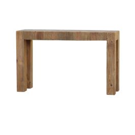 DKD Home Decor Consola Alpino Madera reciclada Pino Natural 117x36x71cm Desmontable