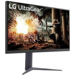 LG 32GRS75Q-B Monitor Gaming UltraGear 31.5" QHD IPS 180Hz 1ms (GtG) FreeSync G-SYNC HDR400