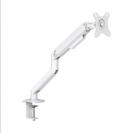Tooq Soporte de Mesa para TV 17-32 Pulgadas Blanco - VESA 75x75/100x100, Brazo Regulable