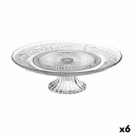 Soporte para Tarta Home Style New Baroc Transparente Ø 33 cm (6 Unidades) Soporte para Tarta Home Style New Baroc Transparente Ø 33 cm (6 Unidades)