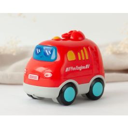 KioKids Camión de Bomberos de Juguete con Luz y Sonido, Pilas Incluidas, Rojo, para +12 meses Precio: 5.89000049. SKU: B16FARZ3A3