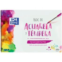 Oxford Bloc Pintura Acuarela Y Témpera 10H 300 gr Espiral A3+ Liso Blanco Precio: 8.50000008. SKU: B13VXGYVNY