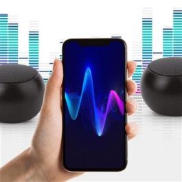 Elbe ALT-N70-TWS Minialtavoz Bluetooth 3W TWS Negro - Compacto, Potente, 4h Autonomía, Sonido Estéreo Elbe ALT-N70-TWS Minialtavoz Bluetooth 3W TWS Negro - Compacto, Potente, 4h Autonomía, Sonido Estéreo