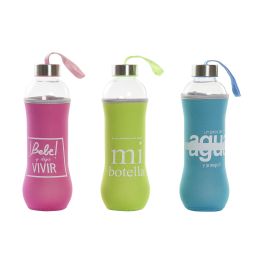 DKD Home Decor Botella Kids Cristal y Neopreno 600ml Azul Rosa Verde 12 Unidades Precio: 25.4999998. SKU: B1HD7ZEB7R
