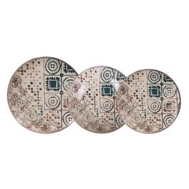 La Mediterranea Vajilla 12 Piezas Creta Monaco Ivory Brillo (2 Unidades)