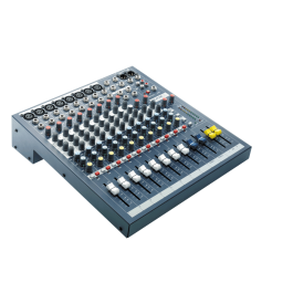 Soundcraft EPM 8 Mesa de mezclas analógica de 8 canales con previos GB30 y EQ de 3 bandas para estudio y directo